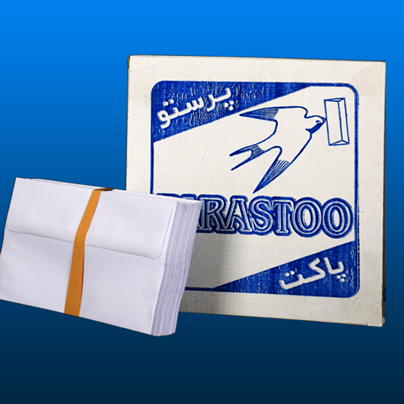 پاکت ملخی پرستو کارتن 500 عددی