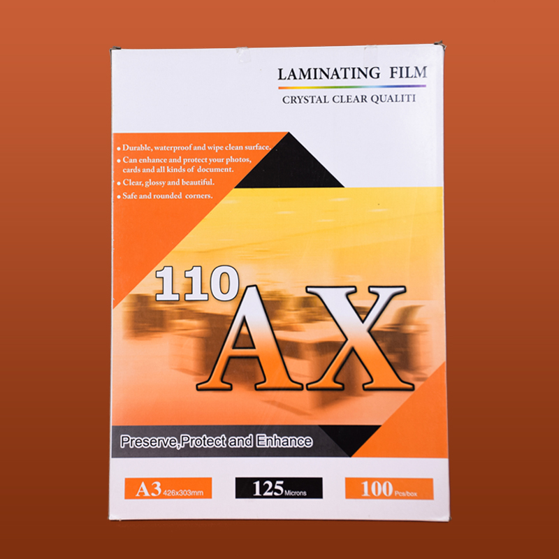 طلق پرس A3 ضخامت 125 ميکرون - برند AX