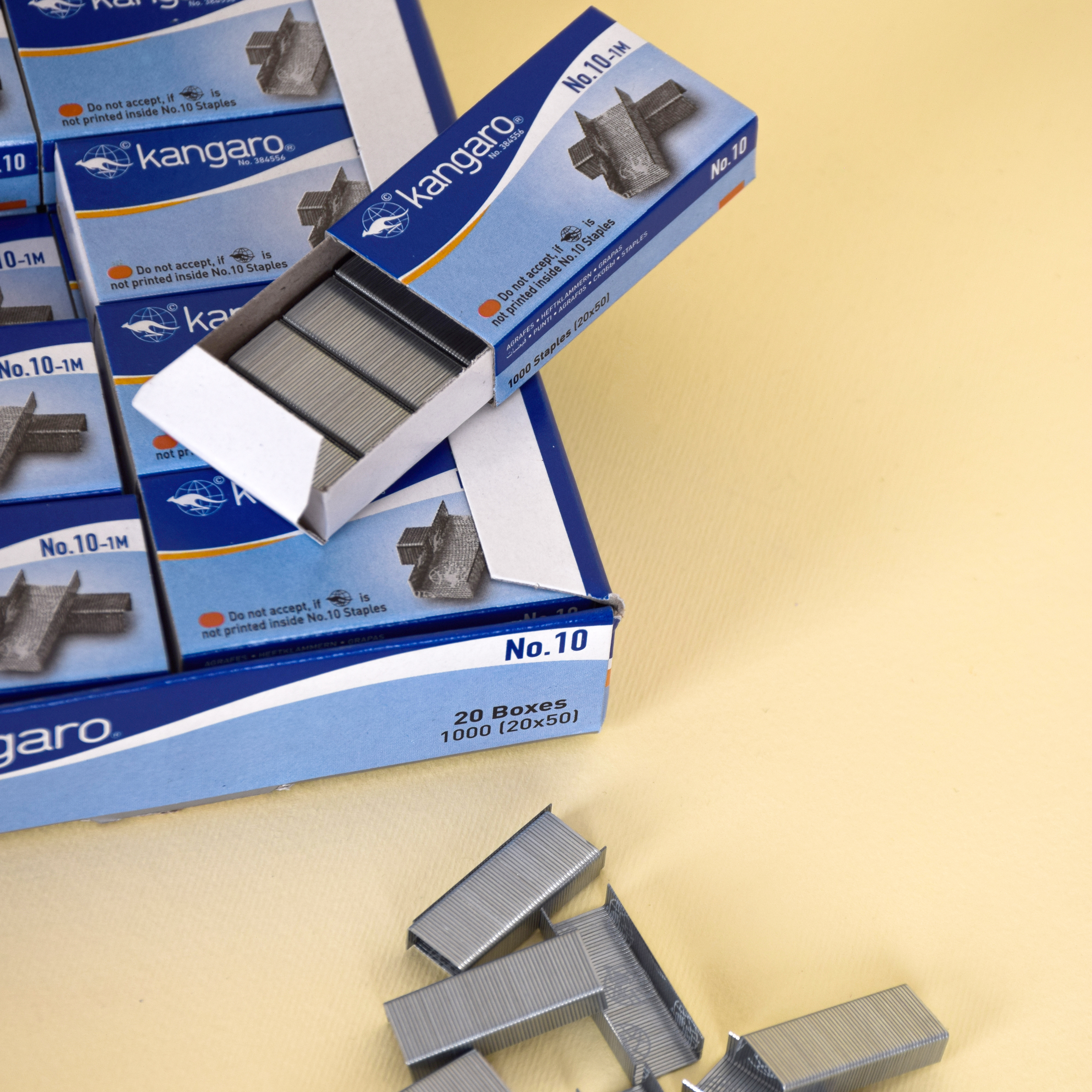 سوزن منگنه کانگرو سایز 10 بسته 1000 عددی