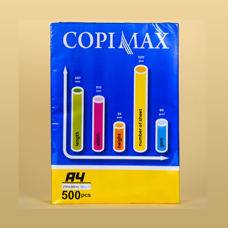 کاغذ کپی مکس شیراز سایز A4 بسته 500 برگی