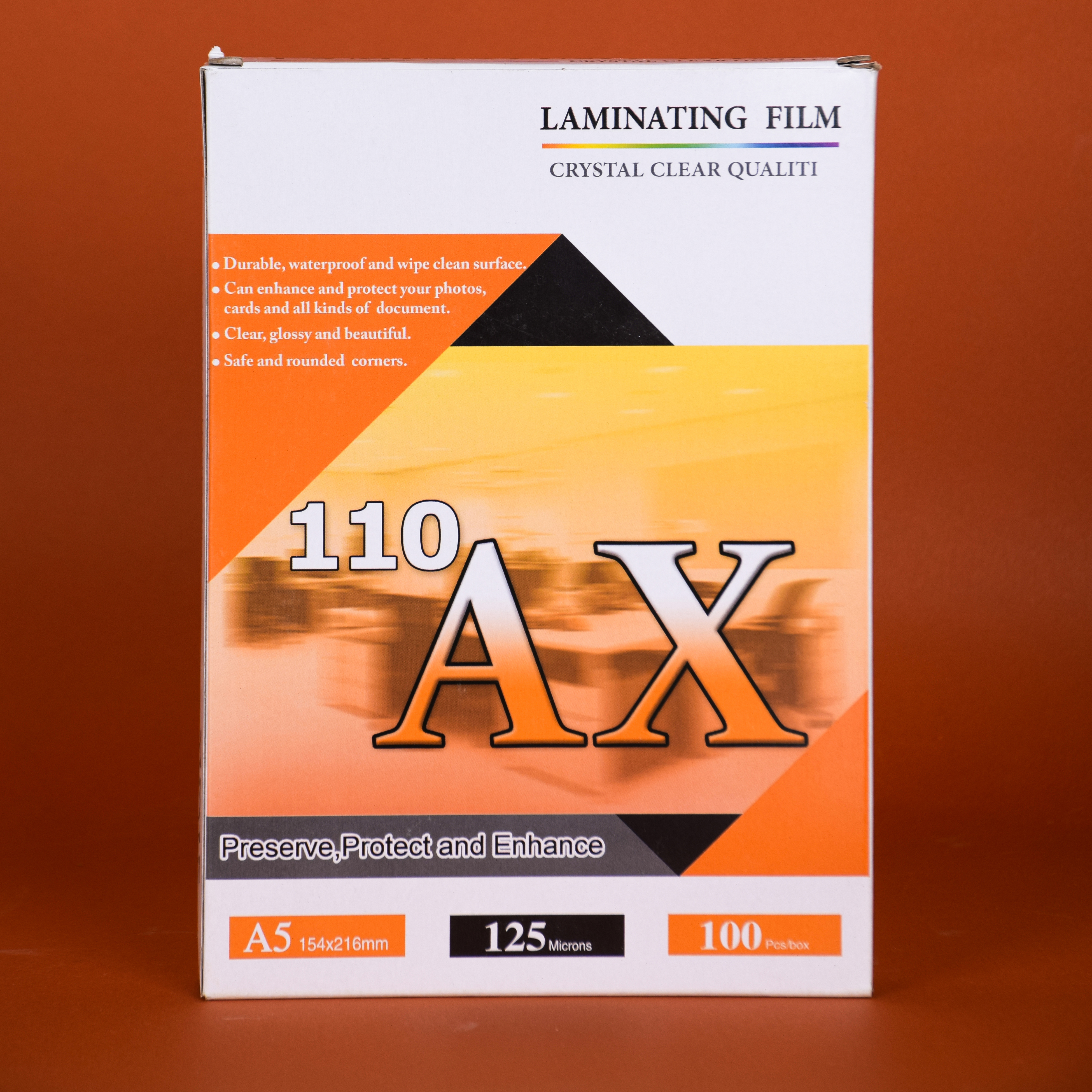 طلق پرس A5 ضخامت 125 ميکرون - برند AX