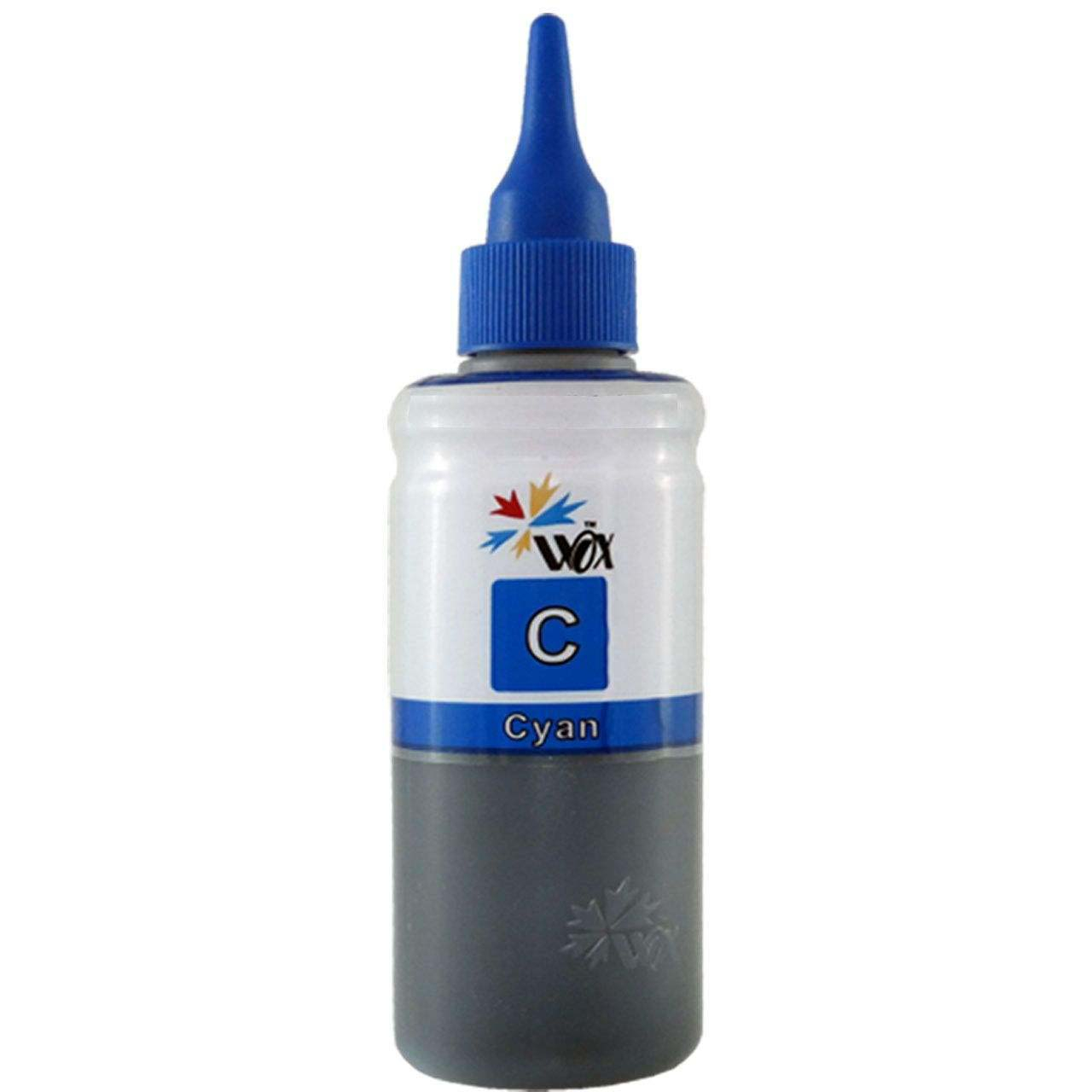 جوهر پرینتر وکس 100 سی سی پرینتر اپسون رنگ آبی